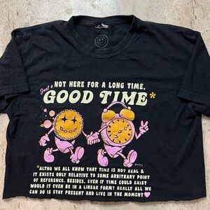 Fun Boss Dog Art Dept Cut Off Shirt Size Medium